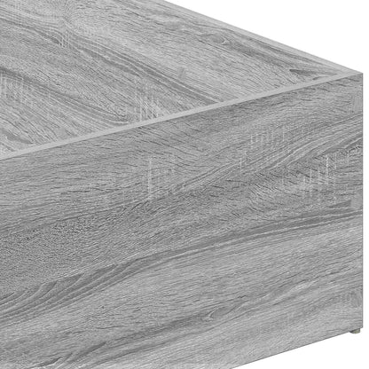 Bed Surround for Adjustable Bed Base Grey Sonoma 70 x 200 cm