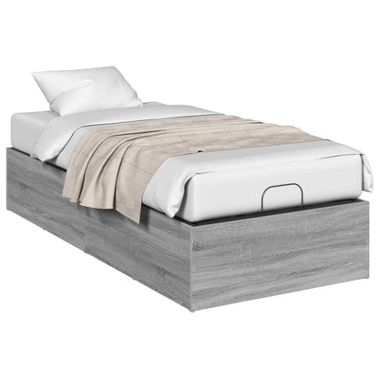 Bed Surround for Adjustable Bed Base Grey Sonoma 80 x 200 cm