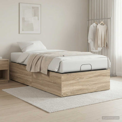 Bed Surround for Adjustable Bed Base Sonoma Oak 90 x 200 cm