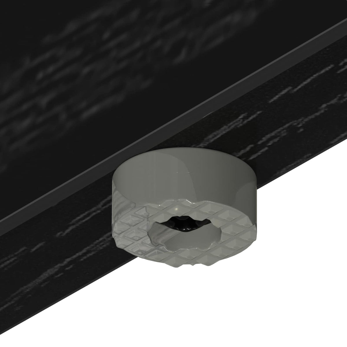 Bed Surround for Adjustable Bed Base Black Oak 100 x 200 cm