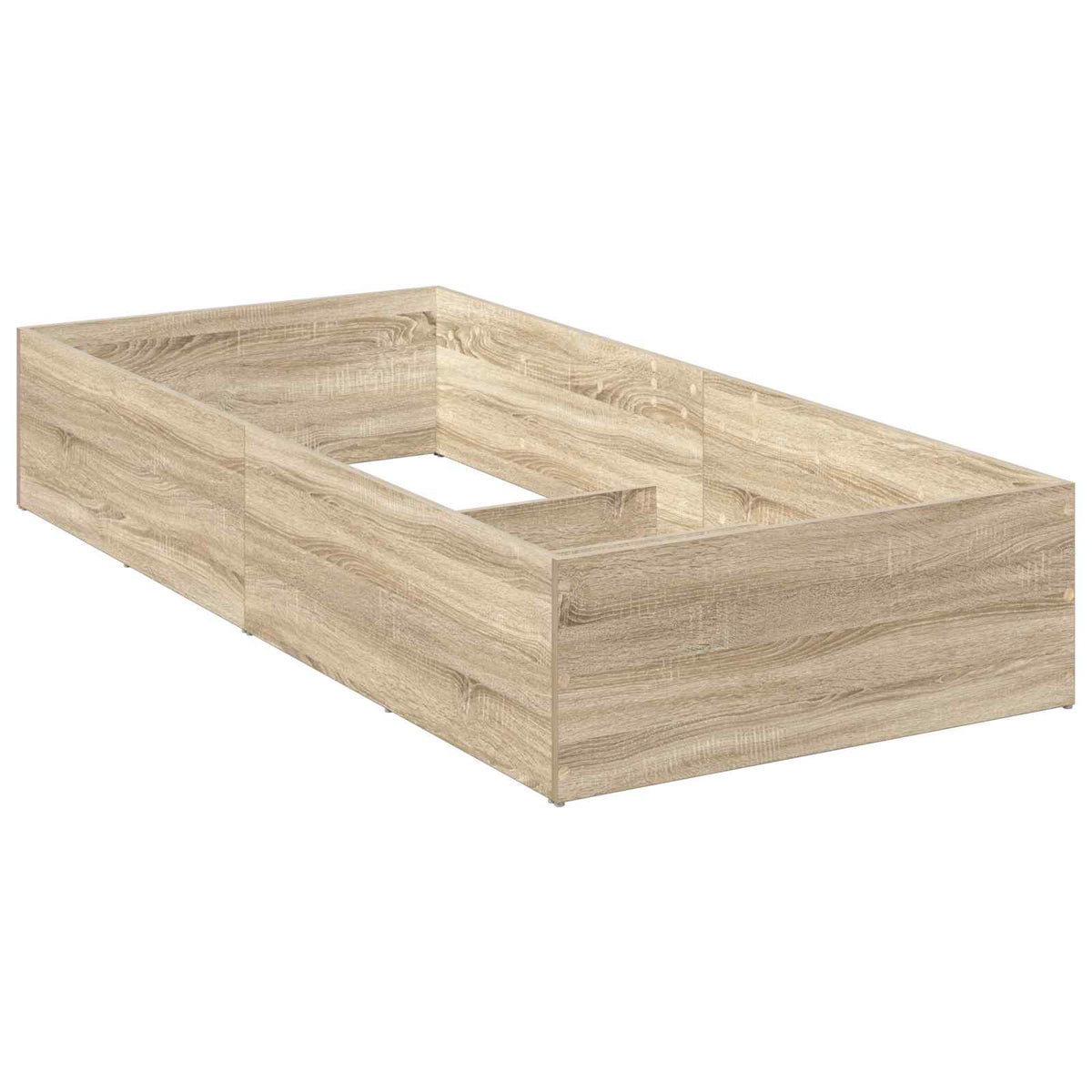 Bed Surround for Adjustable Bed Base Sonoma Oak 100 x 200 cm
