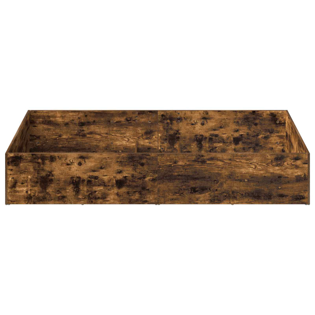 Bed Surround for Adjustable Bed Base Smoked Oak 100 x 200 cm