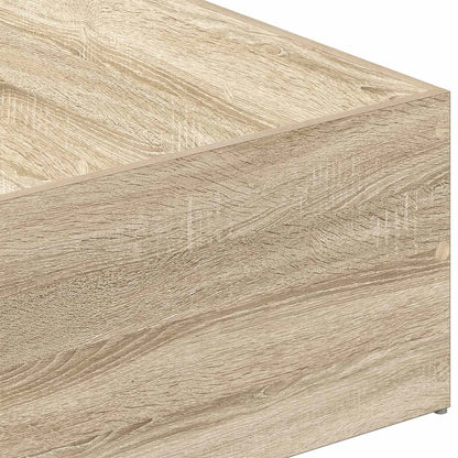 Bed Surround for Adjustable Bed Base Sonoma Oak 90 x 190 cm