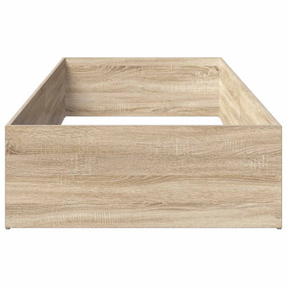 Bed Surround for Adjustable Bed Base Sonoma Oak 90 x 190 cm