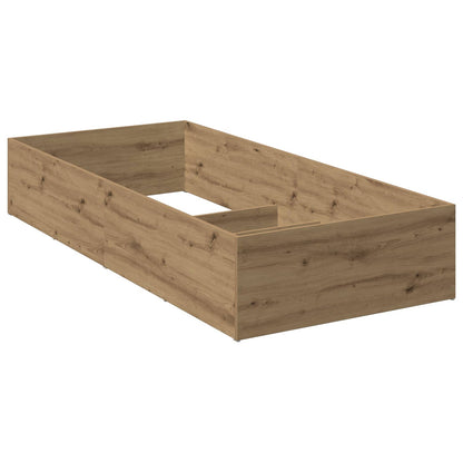 Bed Surround for Adjustable Bed Base Artisan Oak 100 x 190 cm