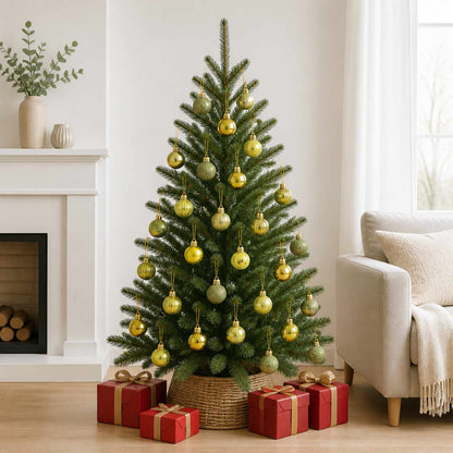 Christmas Ball Set 150 pcs Light Green 3 cm Polystyrene