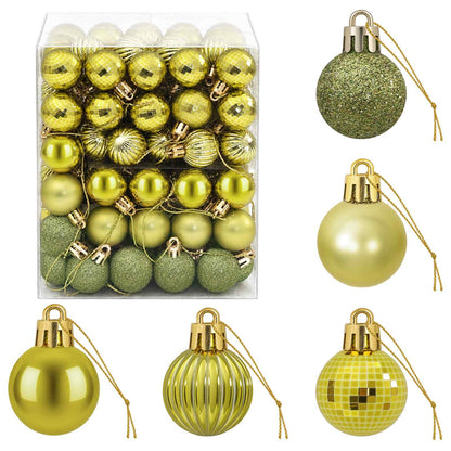 Christmas Ball Set 150 pcs Light Green 3 cm Polystyrene