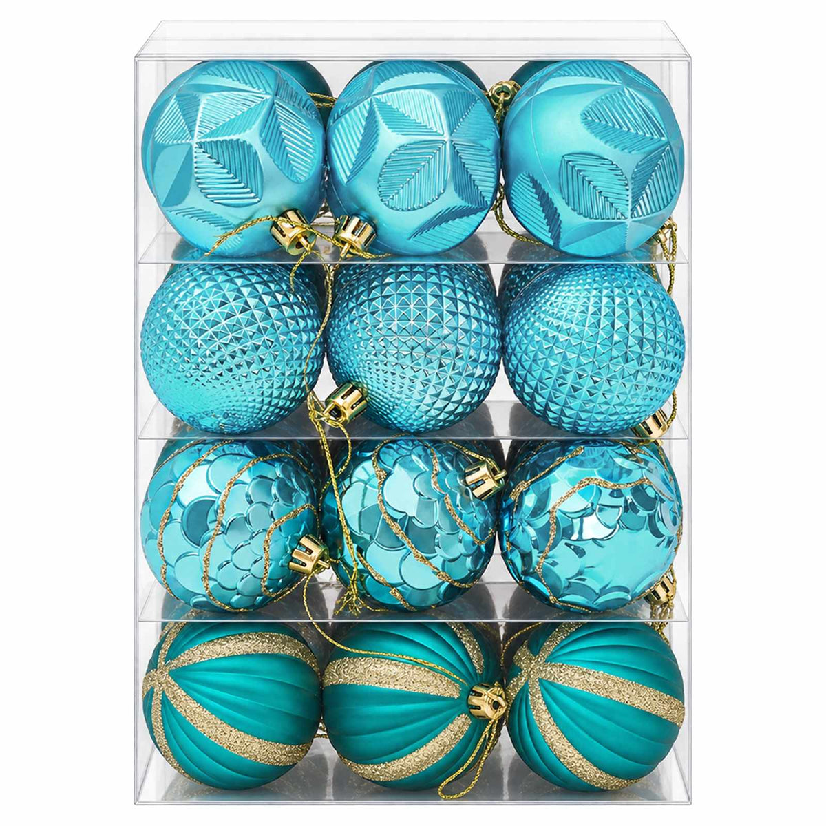 Christmas Ball Set 36 pcs Green 6 cm Polystyrene