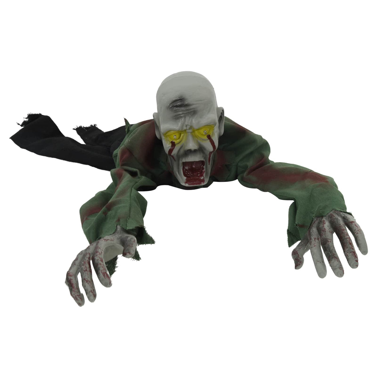 Halloween Crawling Zombie SPOOKA Green 110 x 50 x 21 cm