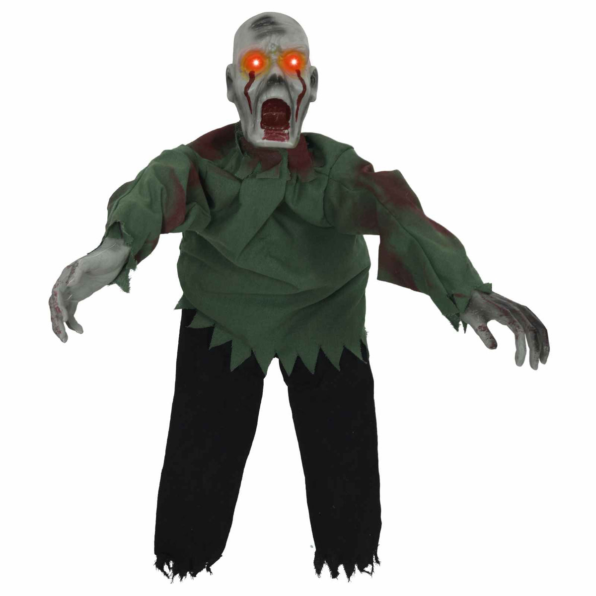 Halloween Crawling Zombie SPOOKA Green 110 x 50 x 21 cm