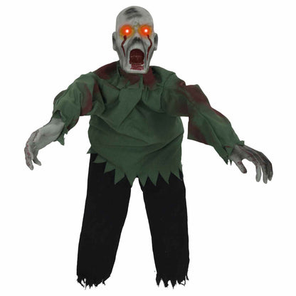 Halloween Crawling Zombie SPOOKA Green 110 x 50 x 21 cm