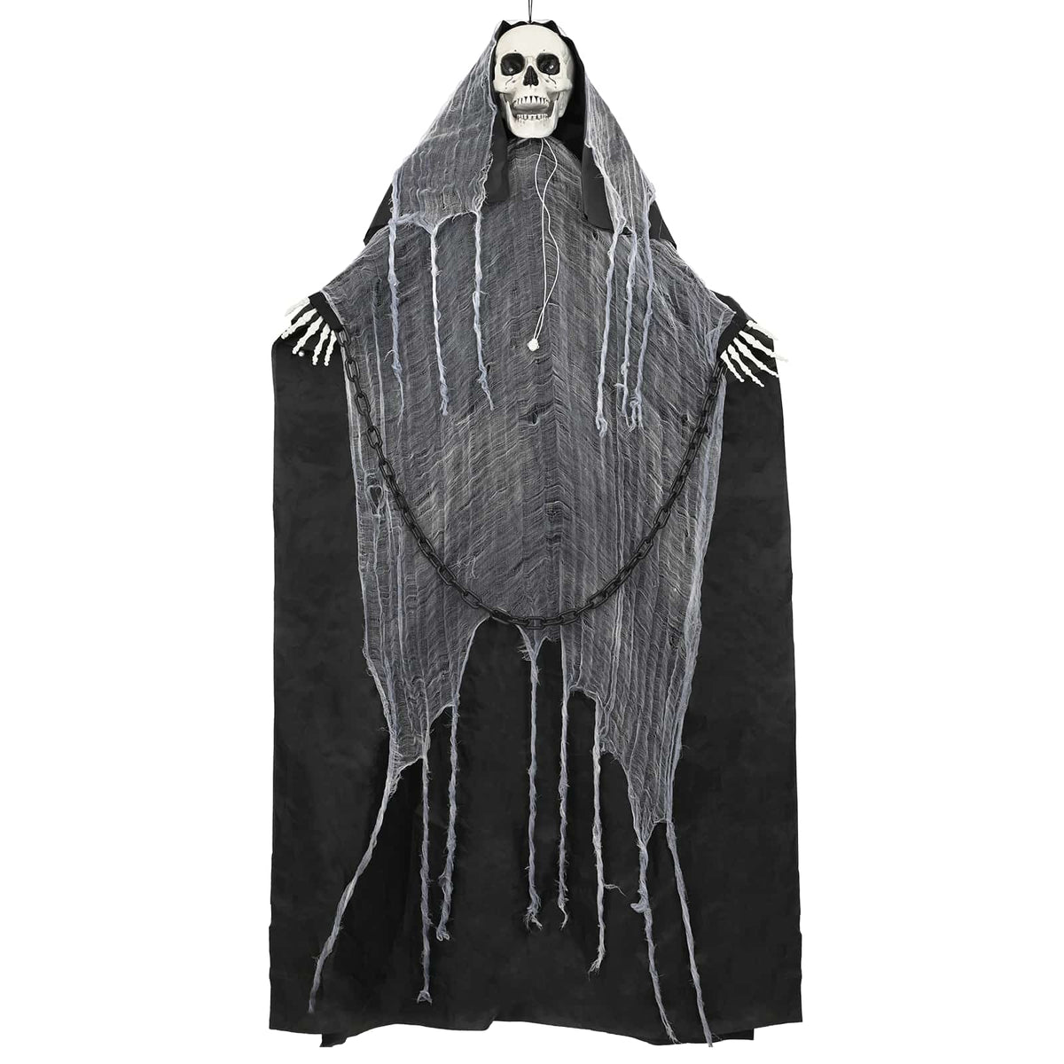 Halloween Hanging Grim Reaper SPOOKA Black 112 x 164 cm