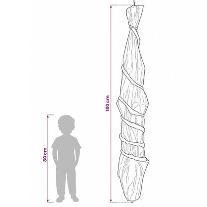 Hanging Cocoon Corpse SPOOKA Light Green 180 cm Foam