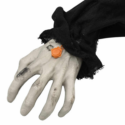 Halloween Crawling Zombie SPOOKA Black 41 x 130 x 24 cm