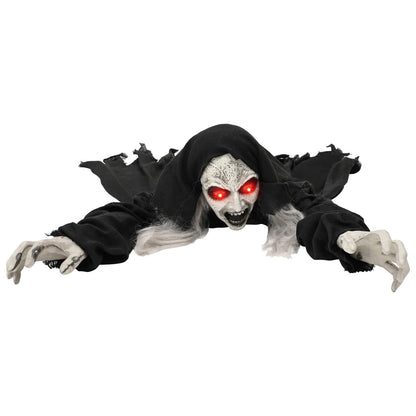Halloween Crawling Zombie SPOOKA Black 41 x 130 x 24 cm