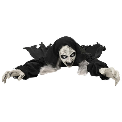 Halloween Crawling Zombie SPOOKA Black 41 x 130 x 24 cm
