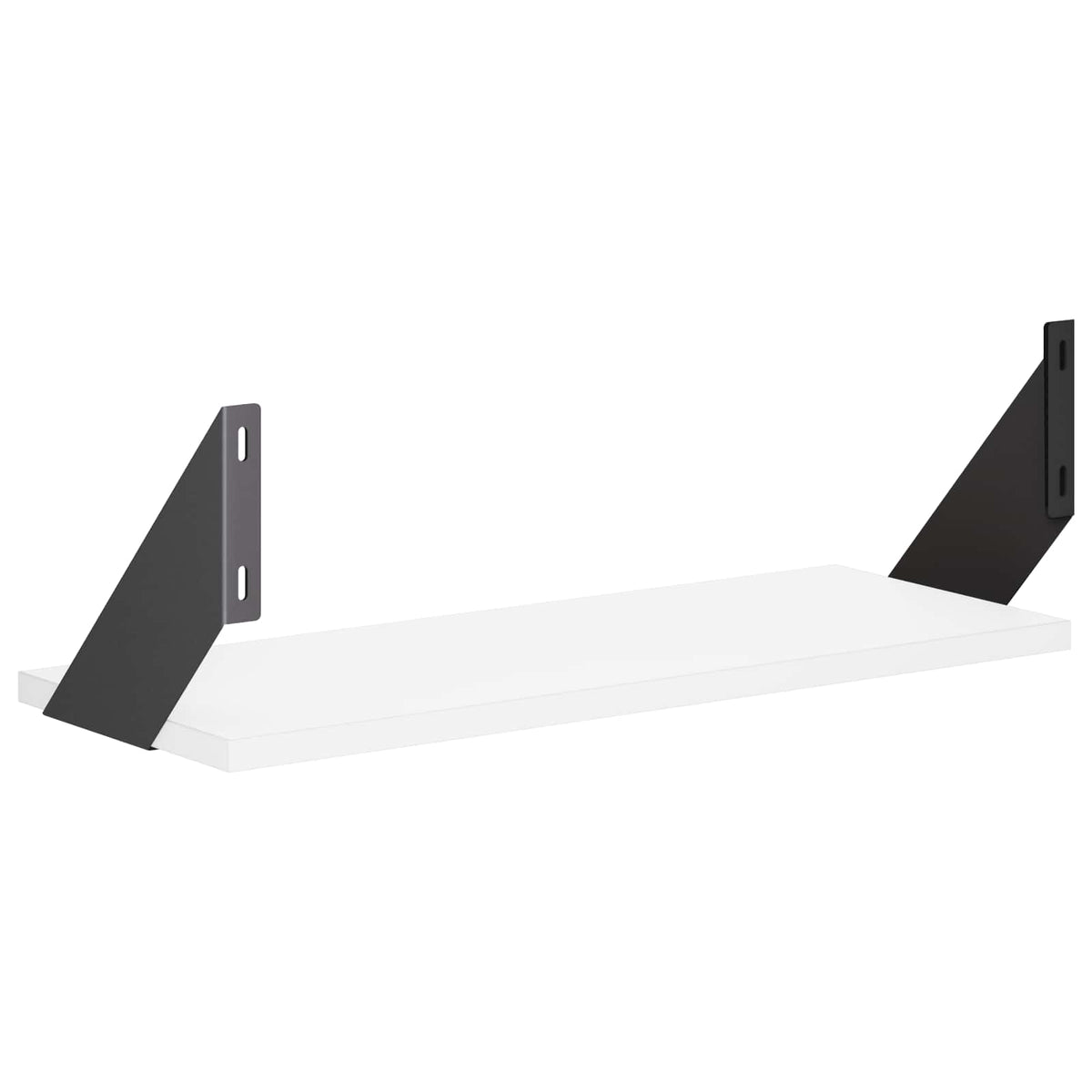 Wall Shelves 2 pcs White 50 x 20 x 17 cm