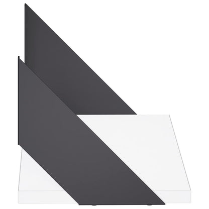 Wall Shelves 2 pcs White 50 x 20 x 17 cm