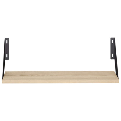 Wall Shelves 4 pcs Sonoma Oak 50 x 20 x 17 cm