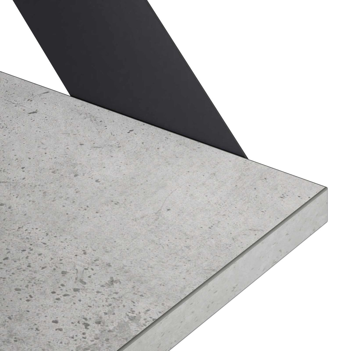 Wall Shelves 4 pcs Concrete Grey 50 x 20 x 17 cm