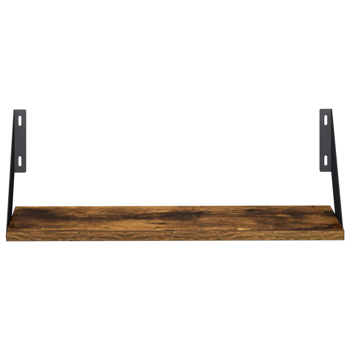 Wall Shelves 2 pcs Smoked Oak 50 x 20 x 17 cm