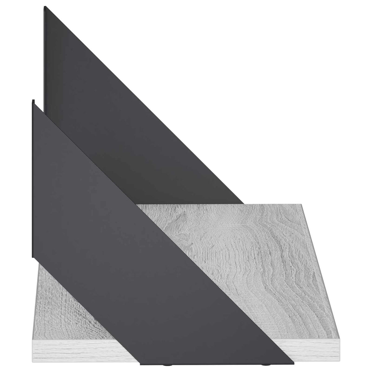 Wall Shelves 4 pcs Grey Sonoma 50 x 20 x 17 cm