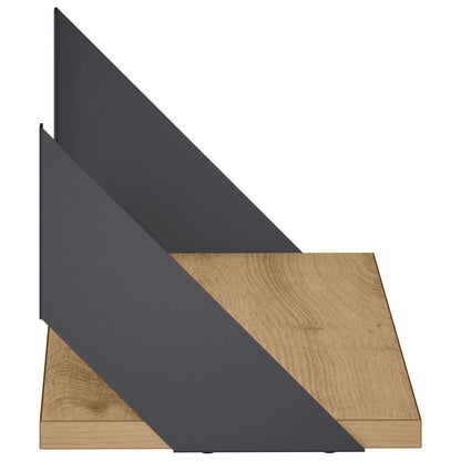 Wall Shelves 4 pcs Artisan Oak 50 x 20 x 17 cm