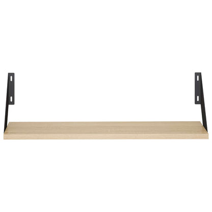 Wall Shelves 2 pcs Sonoma Oak 60 x 20 x 17 cm