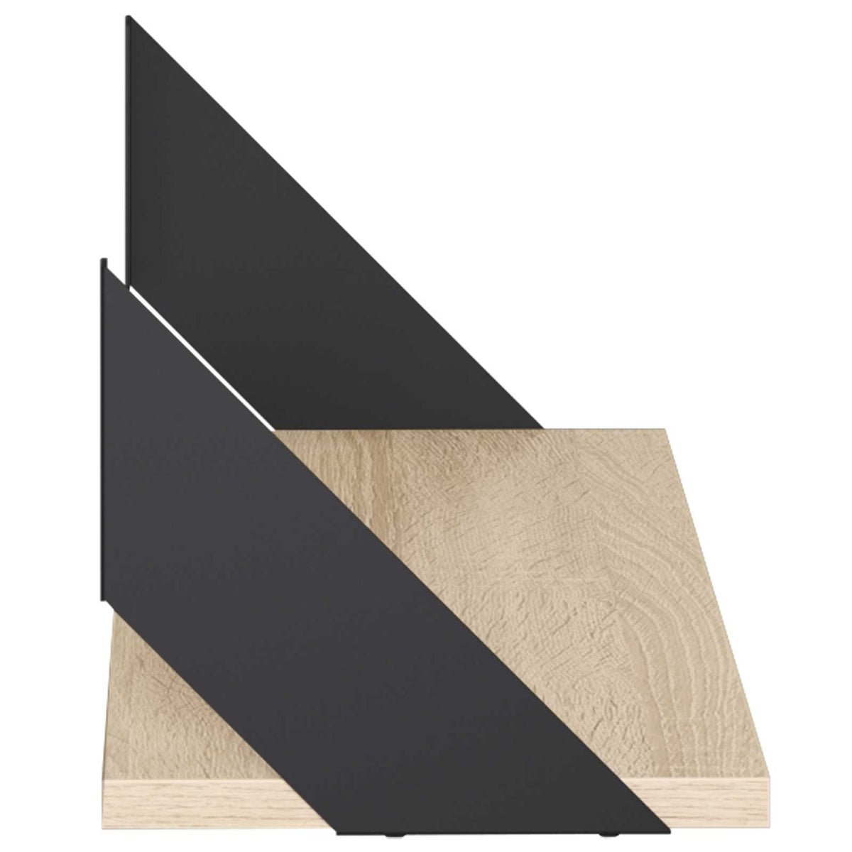 Wall Shelves 4 pcs Sonoma Oak 60 x 20 x 17 cm