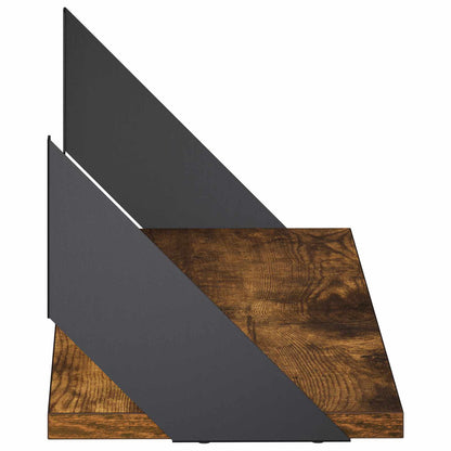 Wall Shelves 4 pcs Smoked Oak 60 x 20 x 17 cm