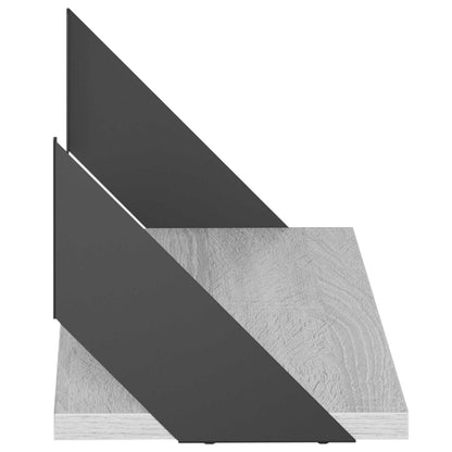 Wall Shelves 2 pcs Grey Sonoma 60 x 20 x 17 cm