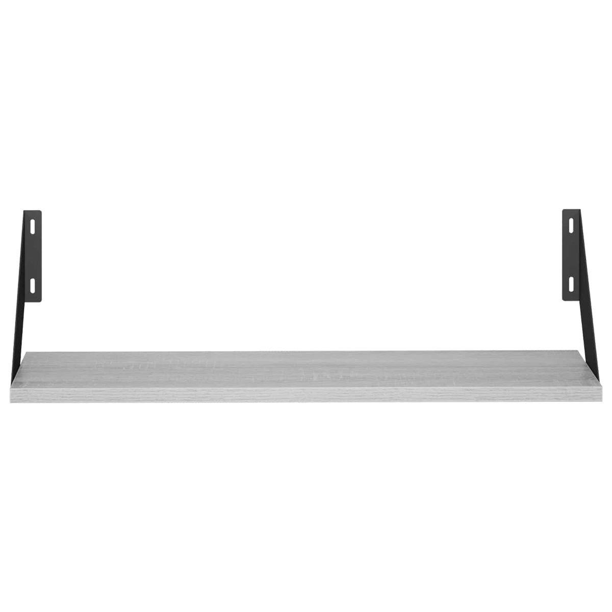 Wall Shelves 4 pcs Grey Sonoma 60 x 20 x 17 cm