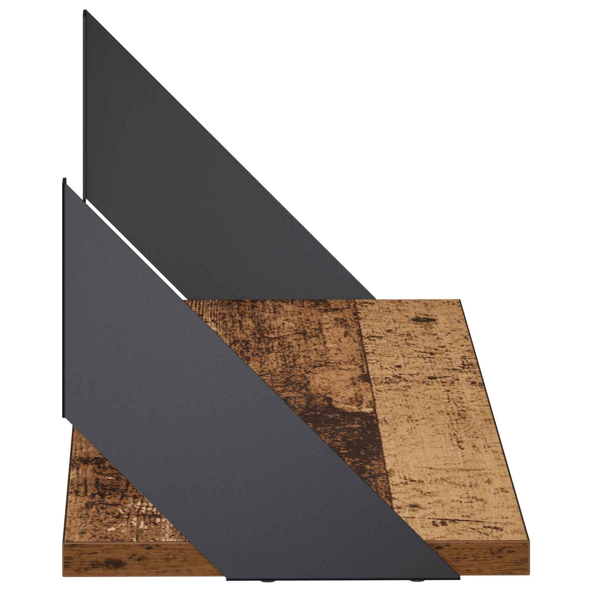Wall Shelves 4 pcs Old Wood 60 x 20 x 17 cm