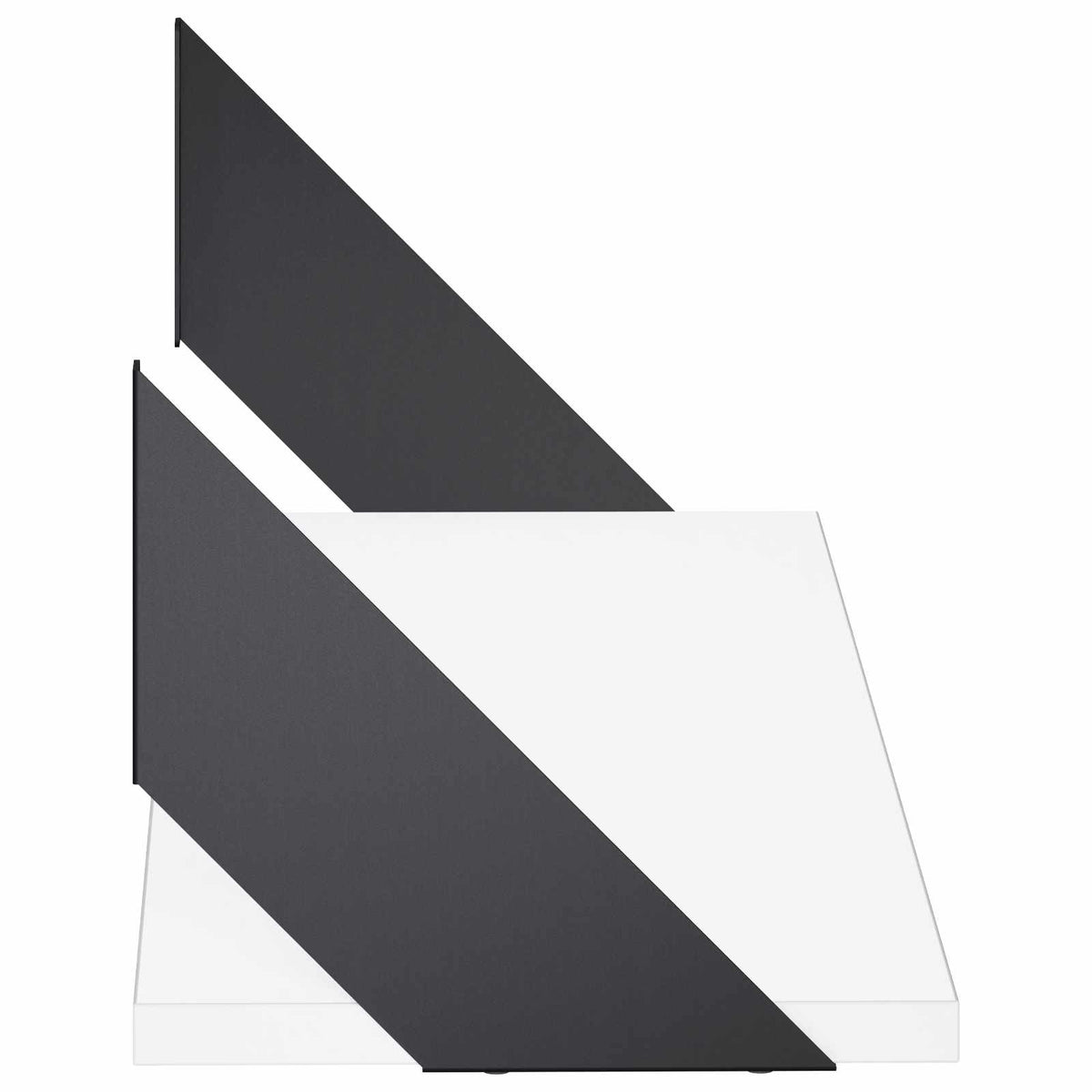 Wall Shelves 2 pcs White 70 x 20 x 17 cm