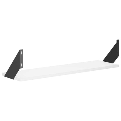 Wall Shelves 4 pcs White 70 x 20 x 17 cm