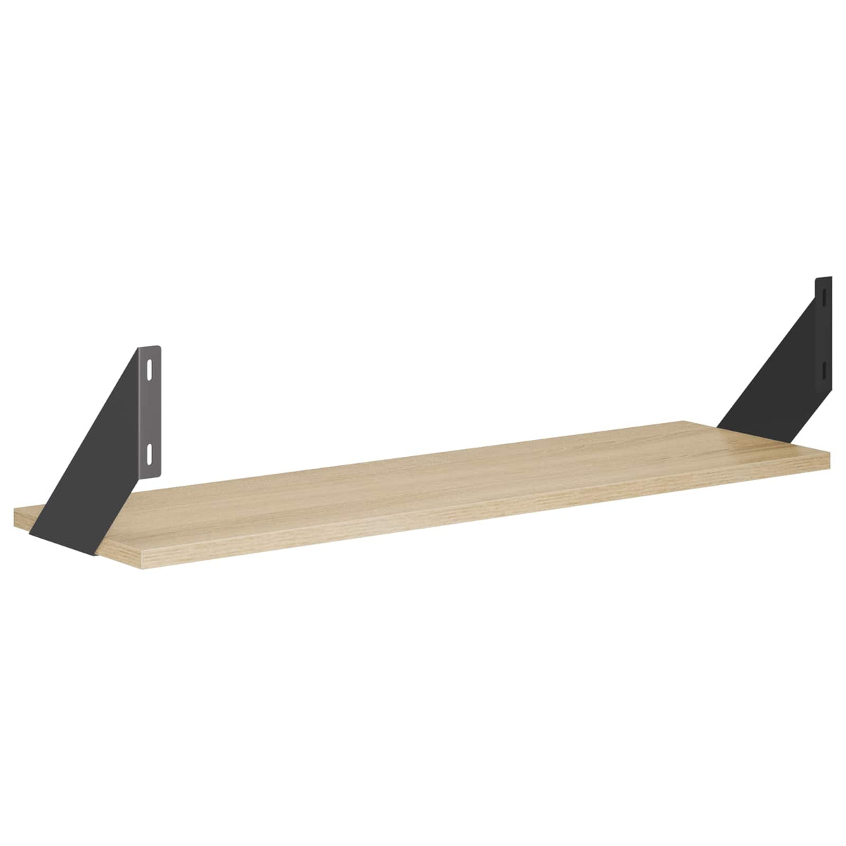 Wall Shelves 4 pcs Sonoma Oak 70 x 20 x 17 cm