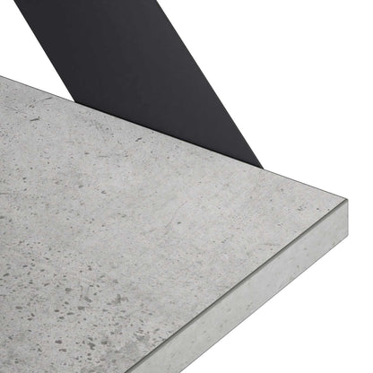 Wall Shelves 2 pcs Concrete Grey 70 x 20 x 17 cm