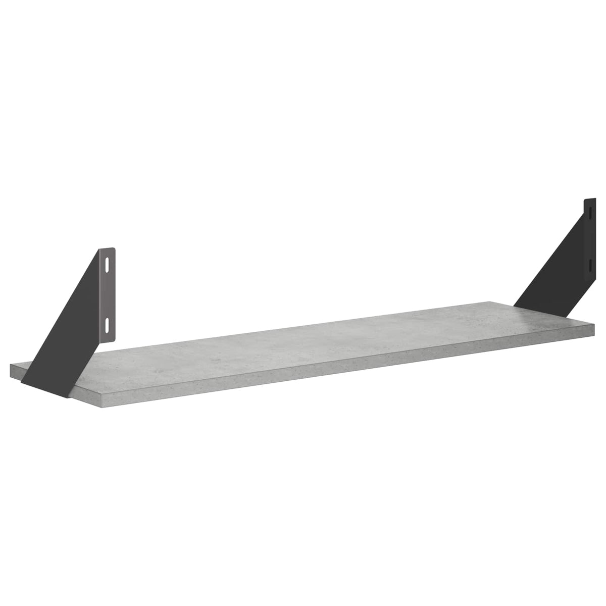Wall Shelves 4 pcs Concrete Grey 70 x 20 x 17 cm