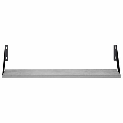 Wall Shelves 4 pcs Concrete Grey 70 x 20 x 17 cm