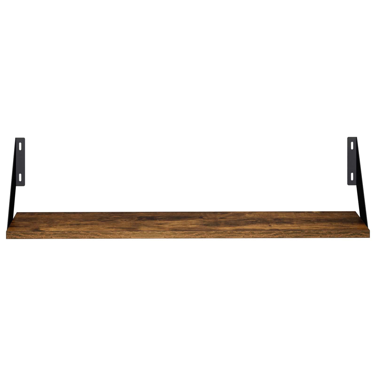Wall Shelves 4 pcs Smoked Oak 70 x 20 x 17 cm