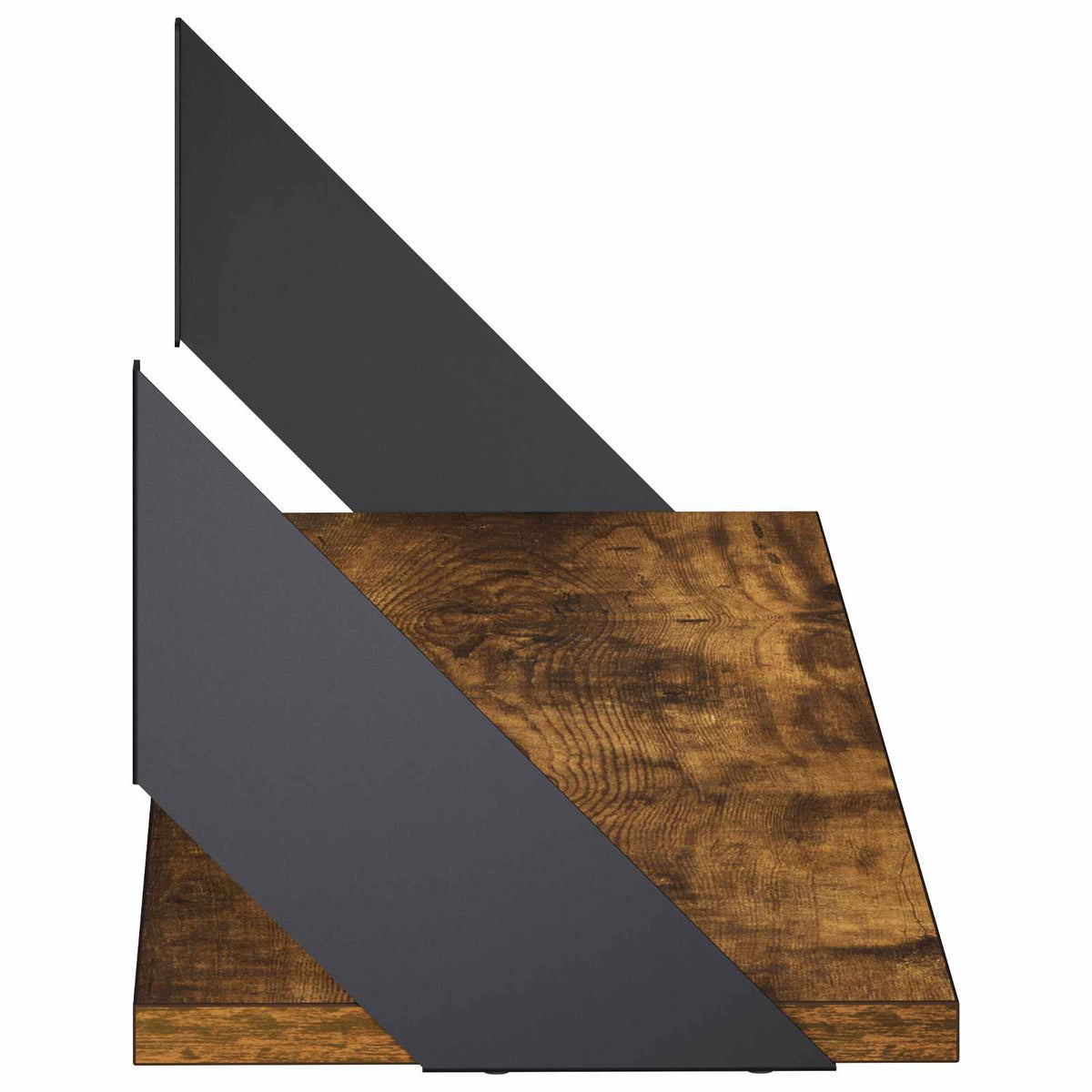 Wall Shelves 4 pcs Smoked Oak 70 x 20 x 17 cm