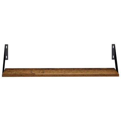 Wall Shelves 2 pcs Old Wood 70 x 20 x 17 cm
