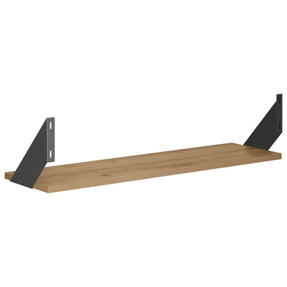Wall Shelves 4 pcs Artisan Oak 70 x 20 x 17 cm