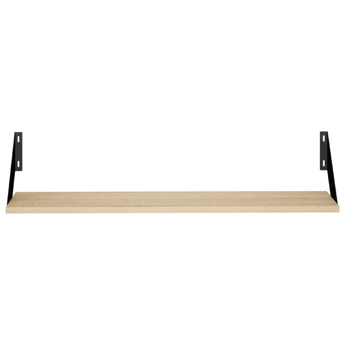 Wall Shelves 4 pcs Sonoma Oak 80 x 20 x 17 cm