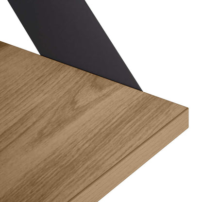 Wall Shelves 4 pcs Artisan Oak 80 x 20 x 17 cm