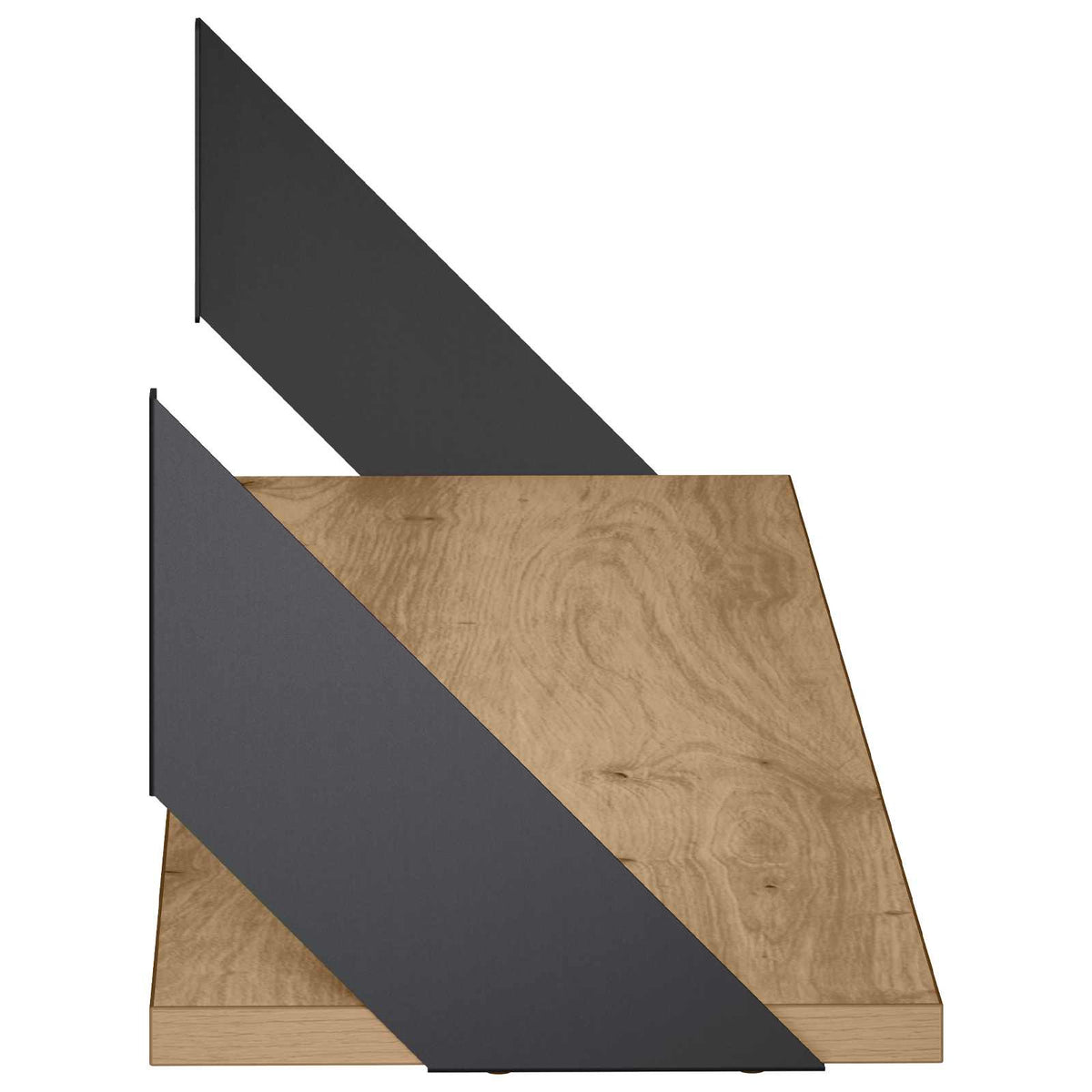 Wall Shelves 4 pcs Artisan Oak 80 x 20 x 17 cm