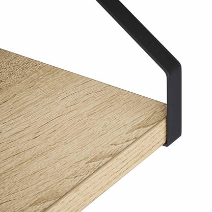 Wall Shelves 2 pcs Sonoma Oak 30 x 16 x 15.5 cm