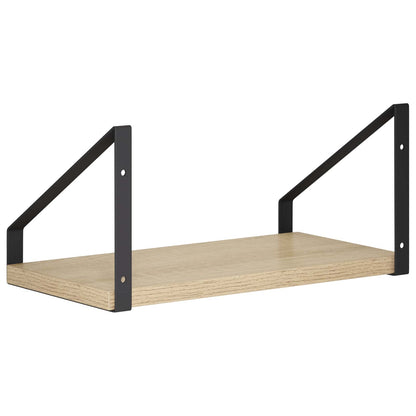 Wall Shelves 2 pcs Sonoma Oak 30 x 16 x 15.5 cm