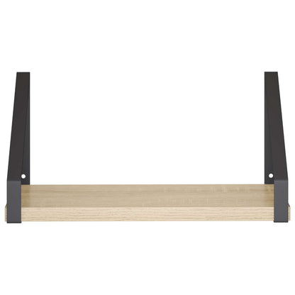 Wall Shelves 2 pcs Sonoma Oak 30 x 16 x 15.5 cm