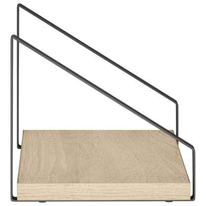 Wall Shelves 4 pcs Sonoma Oak 30 x 16 x 15.5 cm